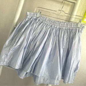 Suzi Kondi Shimmery Light Blue Women’s Skort